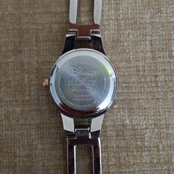 Disney Mickey Mouse Gold Tone Watch - Picture 5 of 10